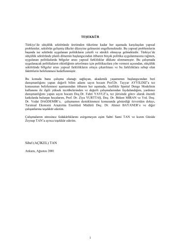 ATATÜRK ÜNİVERSİTESİ - Tarımsal Ekonomik Araştırma Enstitüsü