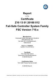 Report on certificate - Tuv-fs.com