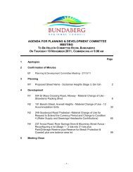 AGENDA FOR PLANNING & DEVELOPMENT COMMITTEE MEETING