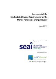 Irish Shipping and Ports Requirements for the Ocean Energy Industry