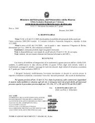 Ministero dell'Istruzione, dell'Universit e della Ricerca - Ufficio ...