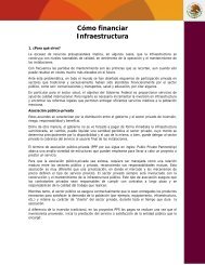 Cómo financiar Infraestructura - Dirección General de Planeación y ...