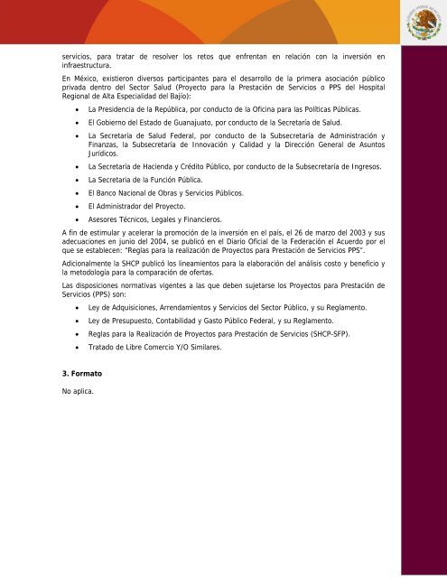 Cómo financiar Infraestructura - Dirección General de Planeación y ...