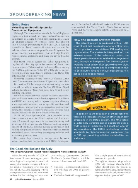 View Full January PDF Issue - Utility Contractor Online