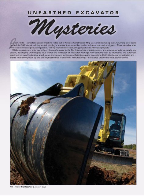 View Full January PDF Issue - Utility Contractor Online