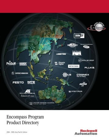 Encompass Program Product Directory - Rockwell Automation - Ã­â€¢Å“ÃªÂµÂ­