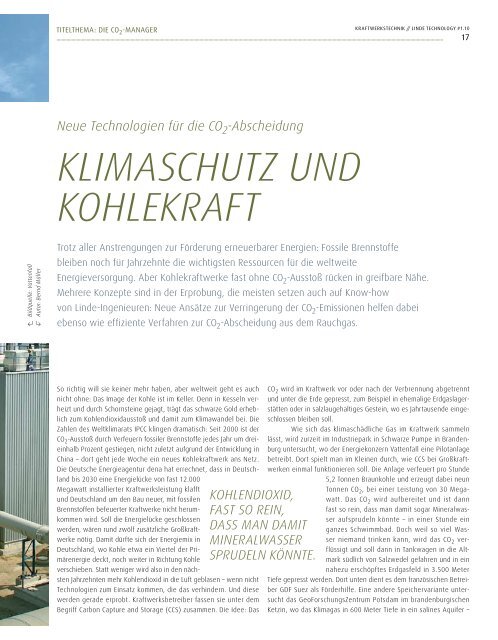 Download Linde Technology 1 | 2010 (PDF 3,5 MB) - Linde Gas