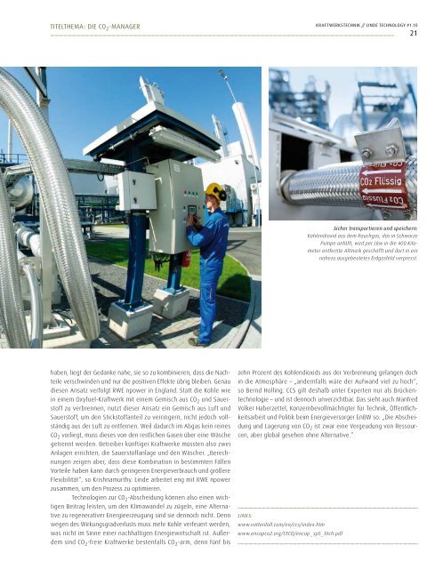 Download Linde Technology 1 | 2010 (PDF 3,5 MB) - Linde Gas