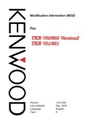 TKR-750/850 Version2 TKR-751/851