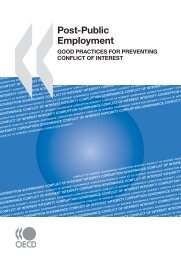 Post-Public Employment: Good Practices for Preventing Conflict of ...