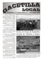 Gacetilla en .PDF - Revista Comarcal de la Montaña de Riaño