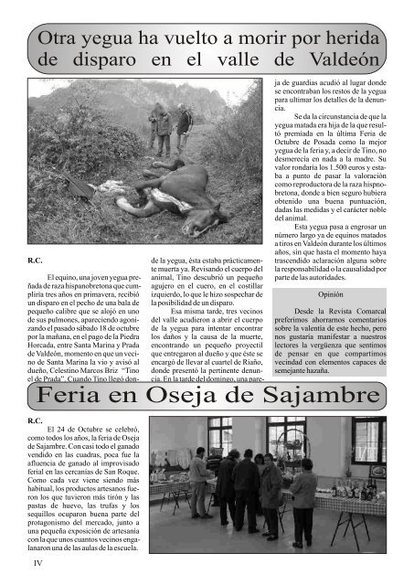 Gacetilla en .PDF - Revista Comarcal de la Montaña de Riaño