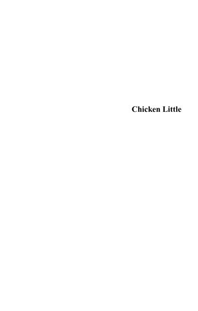 Chicken Little: The Inside Story (A Jungian ... - Inner City Books