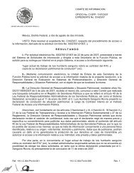 Para resolver el expediente No. CI/423/07, respecto del proc