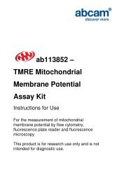 TMRE Mitochondrial Membrane Potential Assay Kit - Abcam