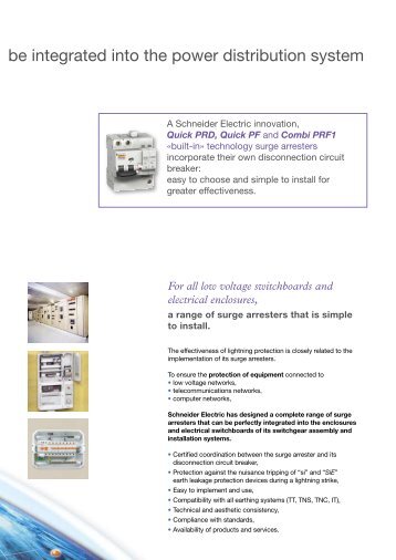 catalog prf1 prd pf surge arrester - Schneider Electric