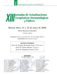 y EstÃ©ticas - Actualizaciones Terapeuticas Dermatologicas y Esteticas