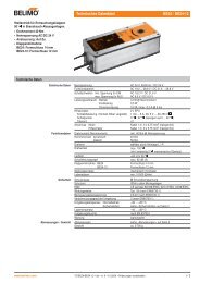 Technisches Datenblatt BE24 / BE24-12