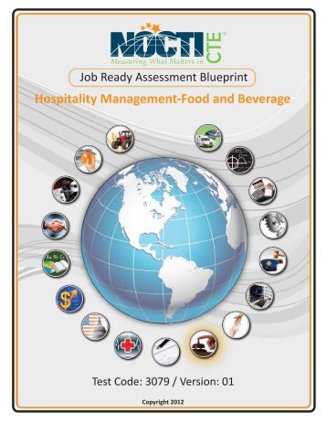 Blueprint-Hospitality Management-Food and Beverage- 3079 ... - nocti