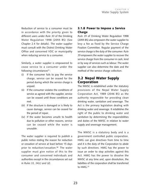 Water laws in Nepal - WaterAid