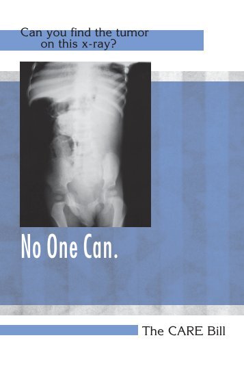 CARE Bill Brochure - American Society of Radiologic Technologists