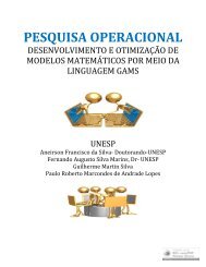 PESQUISA OPERACIONAL - Unesp