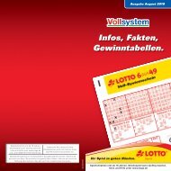 Infos, Fakten, Gewinntabellen. - LOTTO Bayern