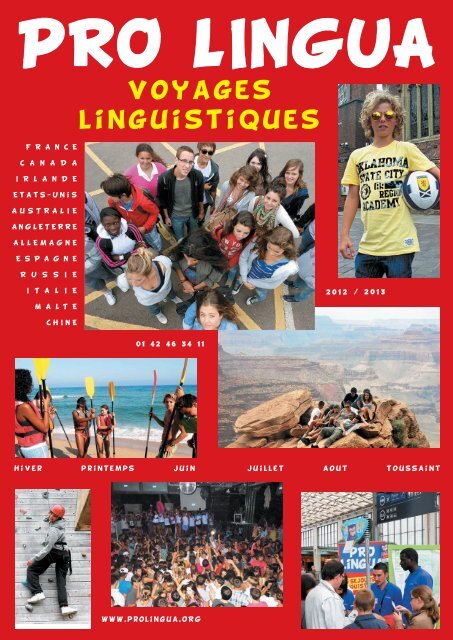 Téléchargez notre brochure (Fichier PDF - 7,10 Mo - Prolingua