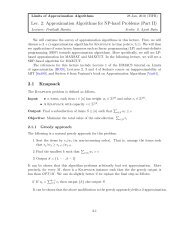 Lec. 2: Approximation Algorithms for NP-hard Problems (Part II) 2.1 ...