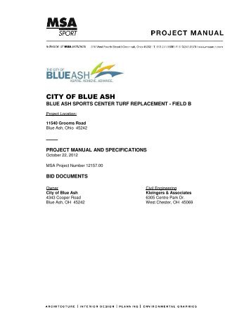 personal property tax affidavit requirements - City of Blue Ash