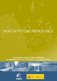 Documento de las jornadas â€œPor un Futuro Renovableâ€ - SEO/BirdLife