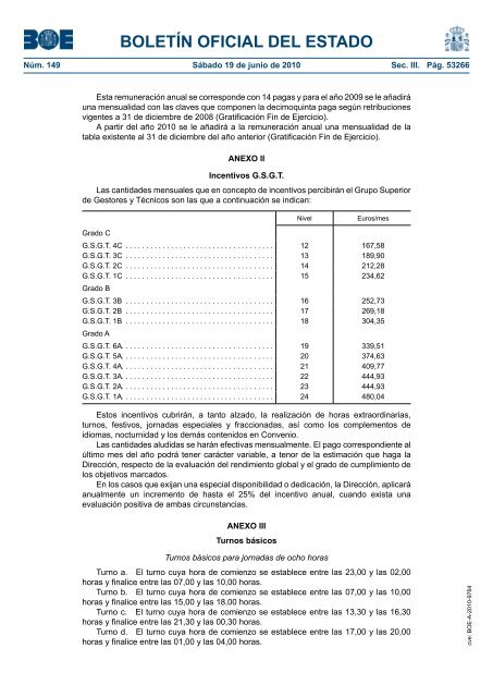 DisposiciÃ³n 9764 del BOE nÃºm. 149 de 2010 - Sindicato Nacional ...