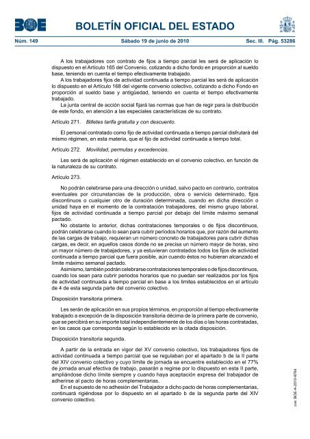 DisposiciÃ³n 9764 del BOE nÃºm. 149 de 2010 - Sindicato Nacional ...