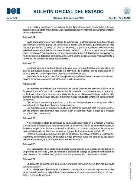 DisposiciÃ³n 9764 del BOE nÃºm. 149 de 2010 - Sindicato Nacional ...