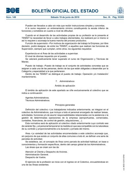 DisposiciÃ³n 9764 del BOE nÃºm. 149 de 2010 - Sindicato Nacional ...