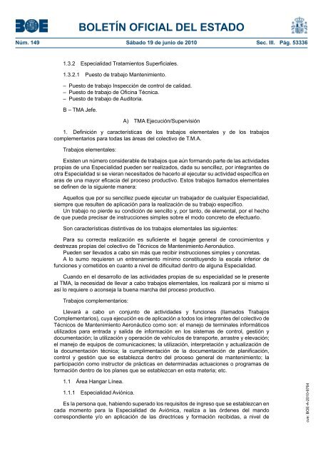 DisposiciÃ³n 9764 del BOE nÃºm. 149 de 2010 - Sindicato Nacional ...