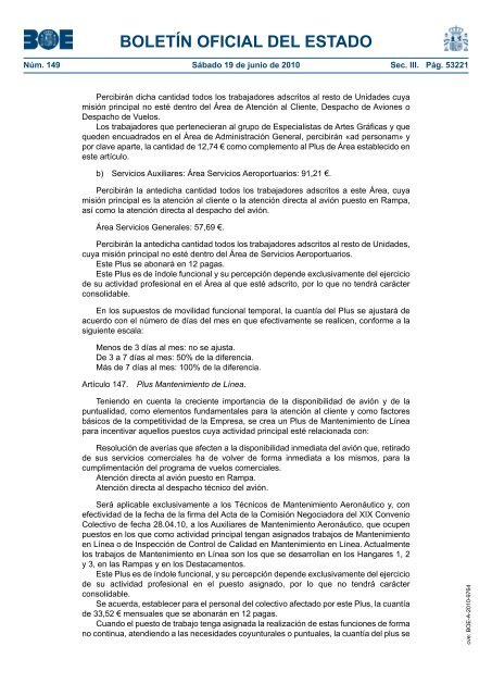 DisposiciÃ³n 9764 del BOE nÃºm. 149 de 2010 - Sindicato Nacional ...