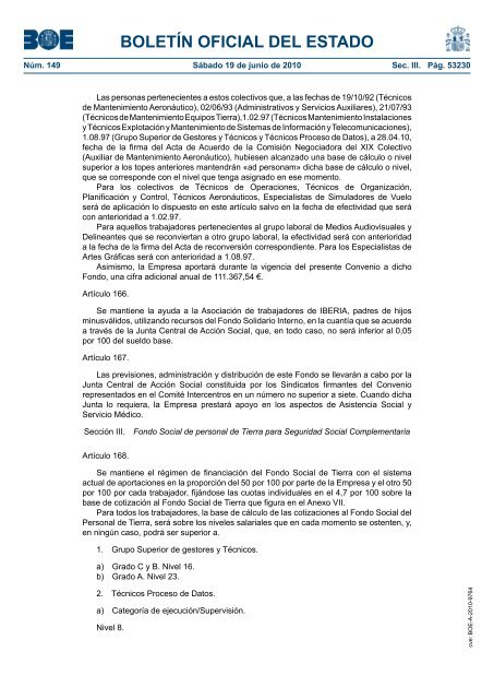 DisposiciÃ³n 9764 del BOE nÃºm. 149 de 2010 - Sindicato Nacional ...