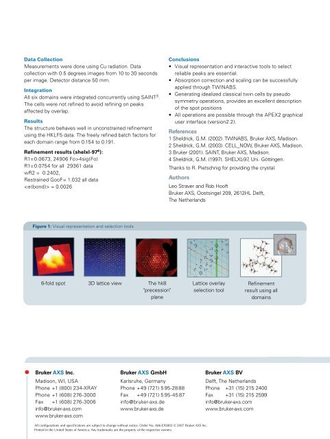 How to Treat a Six-fold Twin - Bruker