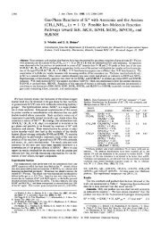 Gas-phase reactions of silicon ion (Si+ with ammonia and the ...