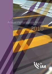 Annual Performance Report - Irish Aviation Authority