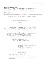 legge 401/2001 - Dipartimento della Protezione Civile