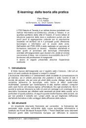 E-learning: dalla teoria alla pratica - DIDAMATICA 2011 Informatica ...