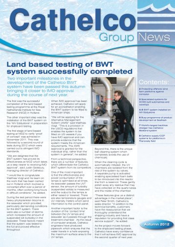 Download the newsletter here - Marine Plant Systems