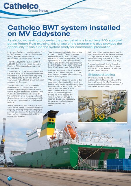 Download the newsletter here - Marine Plant Systems