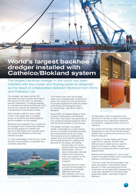 Download the newsletter here - Marine Plant Systems