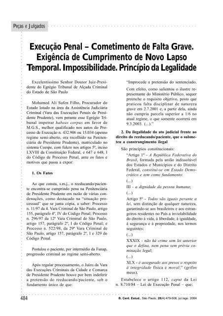 Julho/Agosto - Procuradoria Geral do Estado de São Paulo