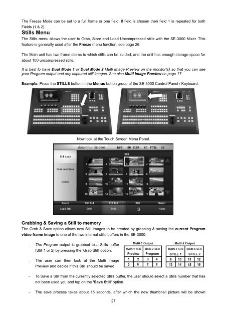 download datavideo se-3000-8 product manual - Go Electronic