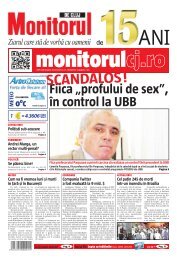 SCANDALOS ! - Monitorul de Cluj