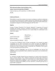 Apoyos Financieros Recuperables (FONADIN) - Auditoría Superior ...